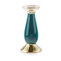 Polnix świecznik ceramiczny Emerald zielony